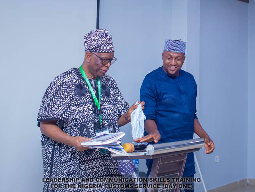 Training of Nigeria Customs Service Officers in Ibadan 10